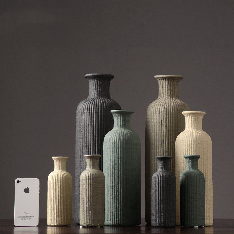 Ceramic Dried Flower Vase Decoration